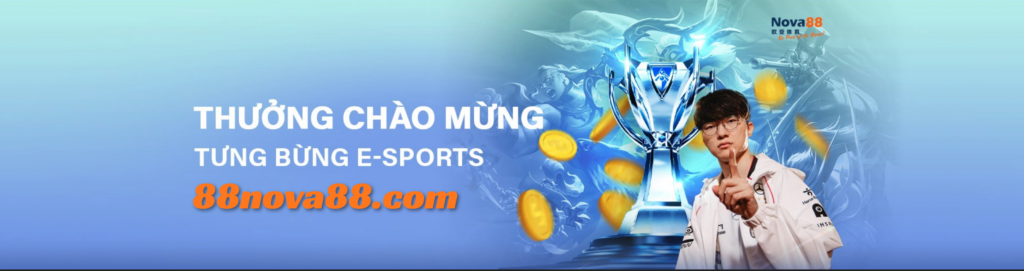 thưởng chào mừng Esport 50%